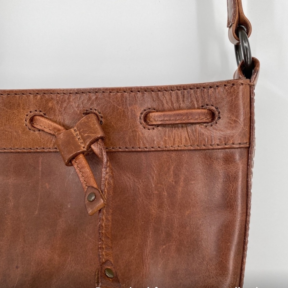 Frye Leather Melissa Drawstring Bucket Bag